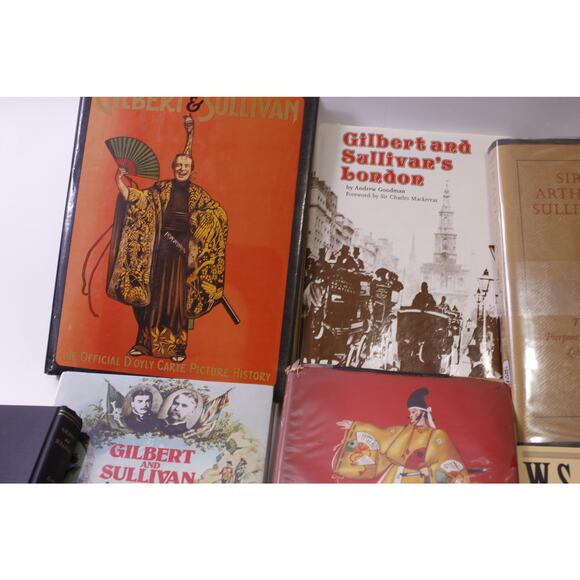 Gilbert and Sullivan, Book Lot, Set of 9, Victorian, Theater, ~ 250903-WH 1170 - Picture 5 of 10